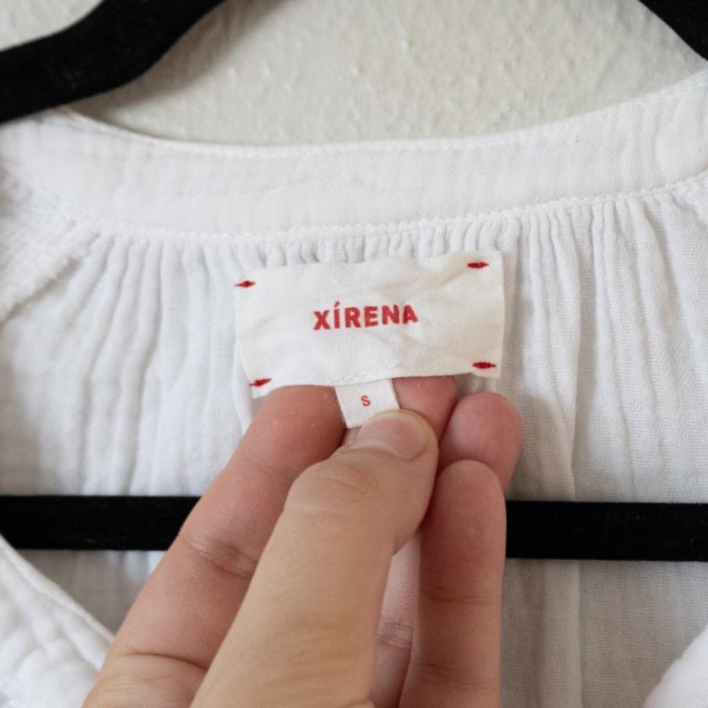 Xirena Tati Blouse Cotton Top - Picture 3 of 6